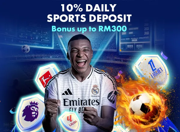 10% daily sports reload bonus
